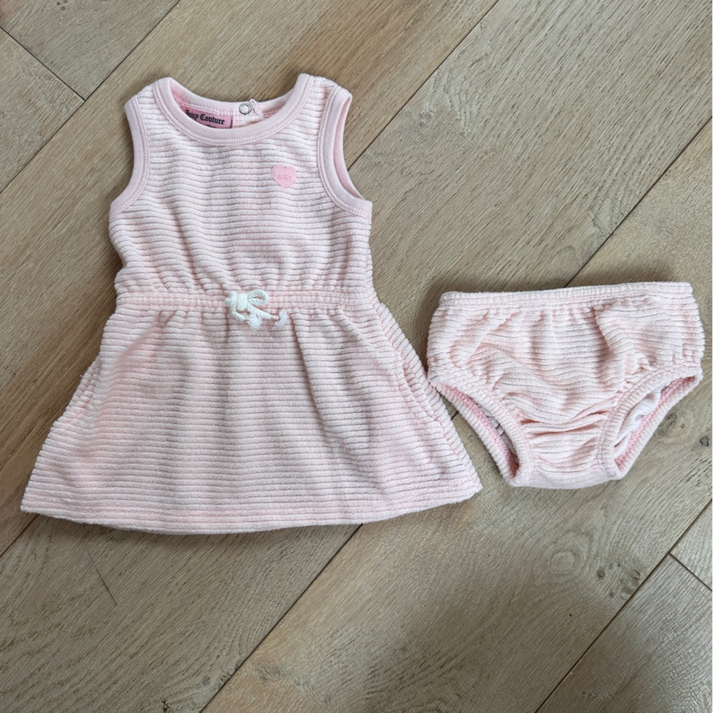 Juicy Couture Soft Pink Baby Top